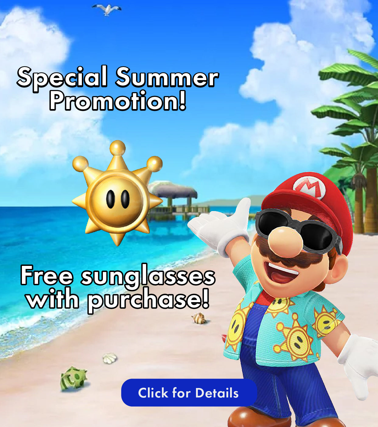 Free sunglasses promotion fashion