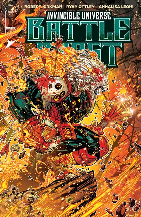 Invincible Universe Battle Beast #1 G 1:100 Jonboy Meyers Foil Variant (05/14/2025) Image