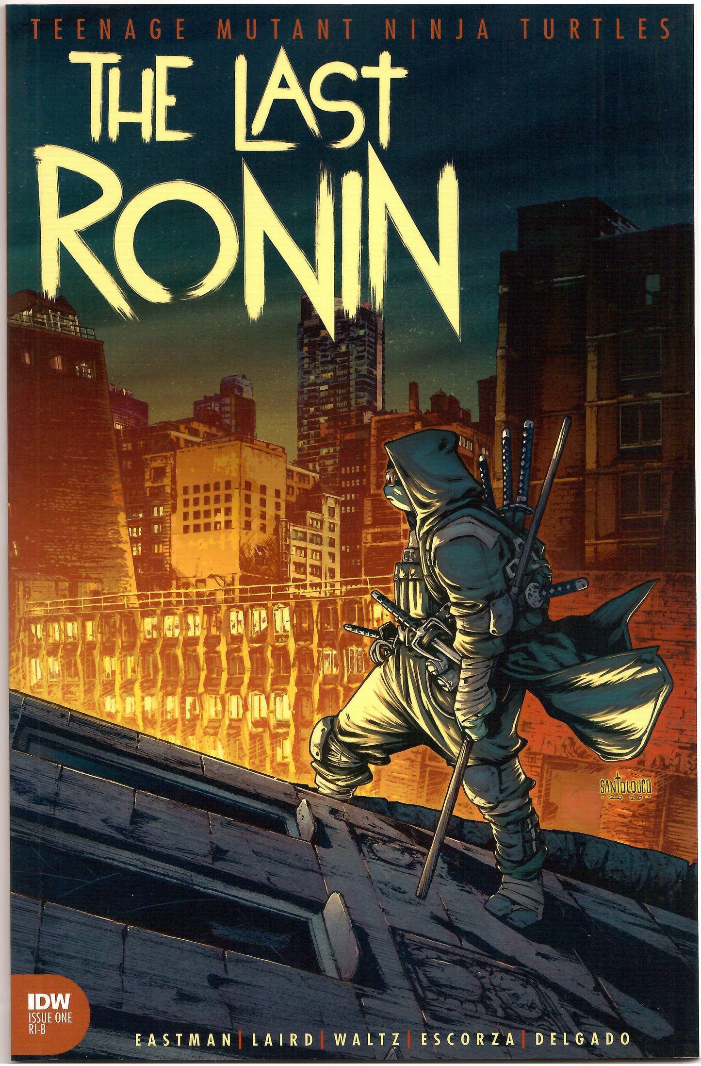 TMNT The Last Ronin #1 (Of 5) 1:25 Mateus Santolouco Variant Teenage Mutant Ninja Turtles (10/28/2020) IDW