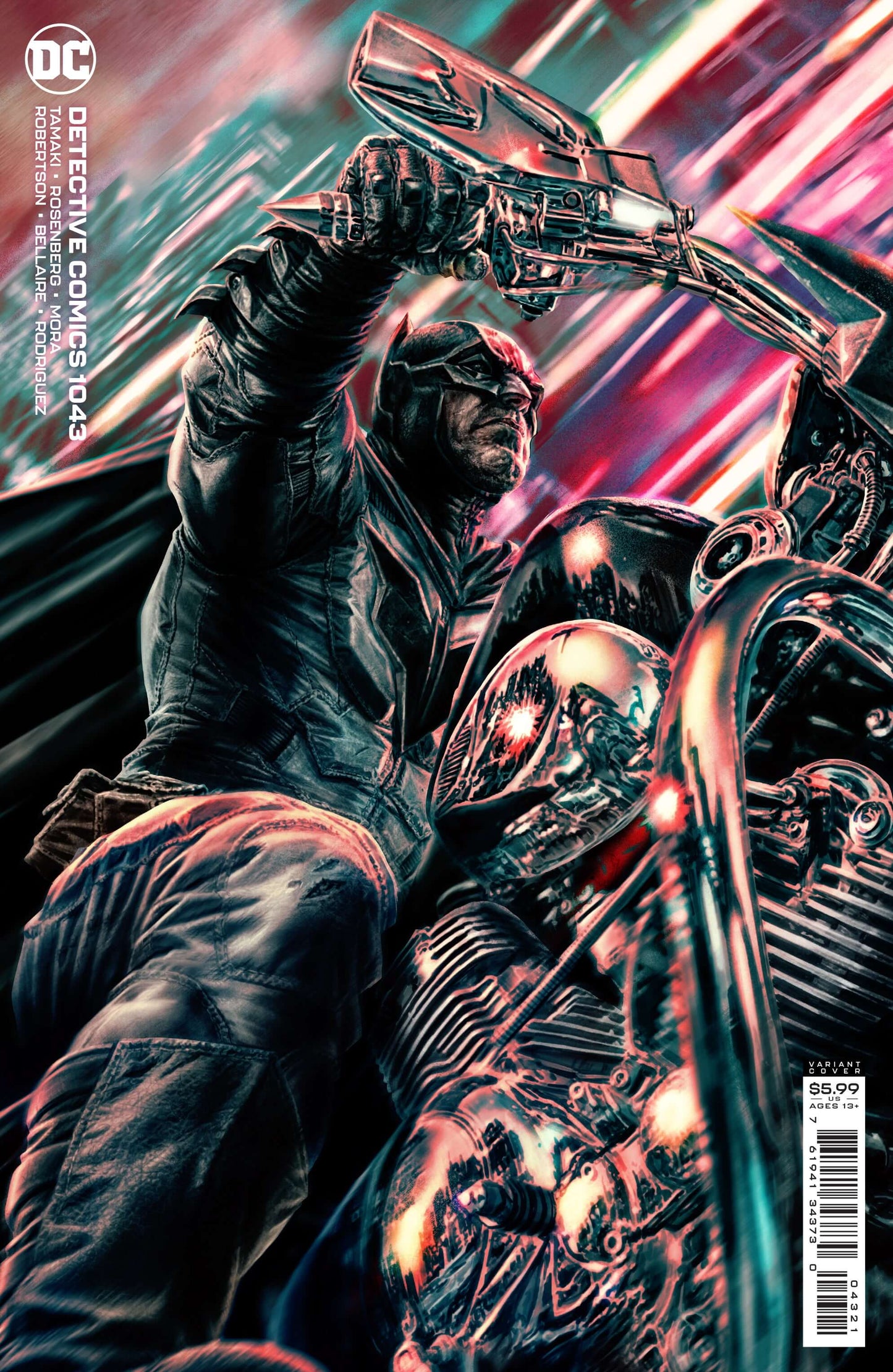 Batman Detective Comics #1043 B Lee Bermejo Card Stock Variant (Fear State) (09/28/2021) Dc