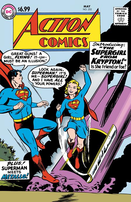 Superman Action Comics #252 Facsimile Edition B Curt Swan Foil Variant (10/22/2025) Dc