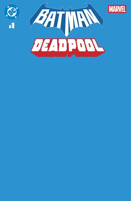 Dc Marvel Batman Deadpool #1 (One Shot) U Blue Blank Variant (11/19/2025) Dc