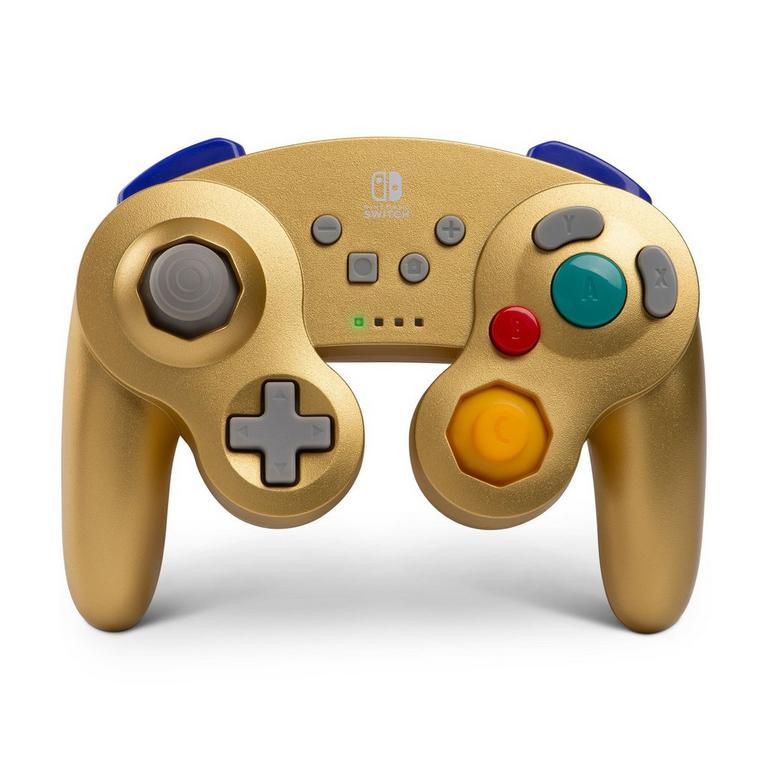 PowerA Wireless Gold GameCube Style Controller (Nintendo Switch)