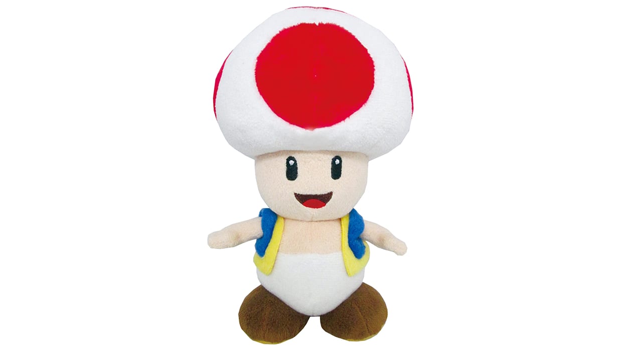 Nintendo Plush 8-inch Toad Red (Toys)