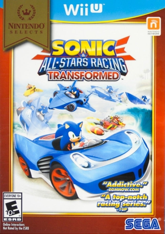 Sonic & All Stars Racing Transformed (Nintendo Selects) (WiiU)