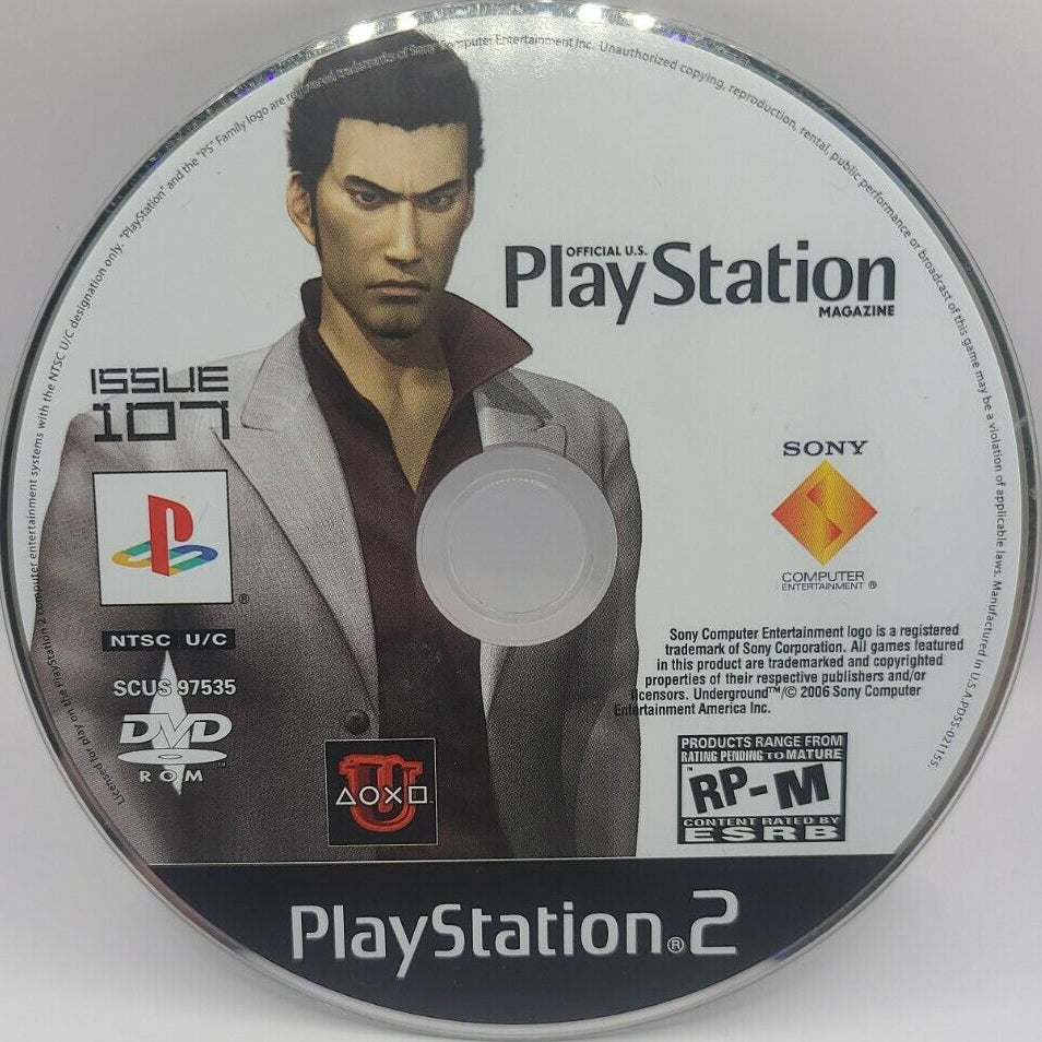 Disco de demostración oficial de la revista PlayStation de EE. UU. Número 107 (Playstation 2)
