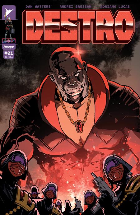 Destro #1 (Of 5) C 1:10 Nikola Cižmešija Connecting Variant GI Joe (06/19/2024) Image