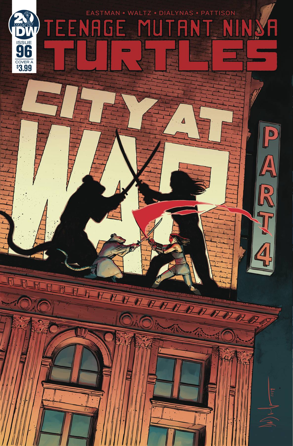 TMNT ONGOING #96 A Dave WACHTER Teenage Mutant Ninja Turtles (07/31/2019) IDW