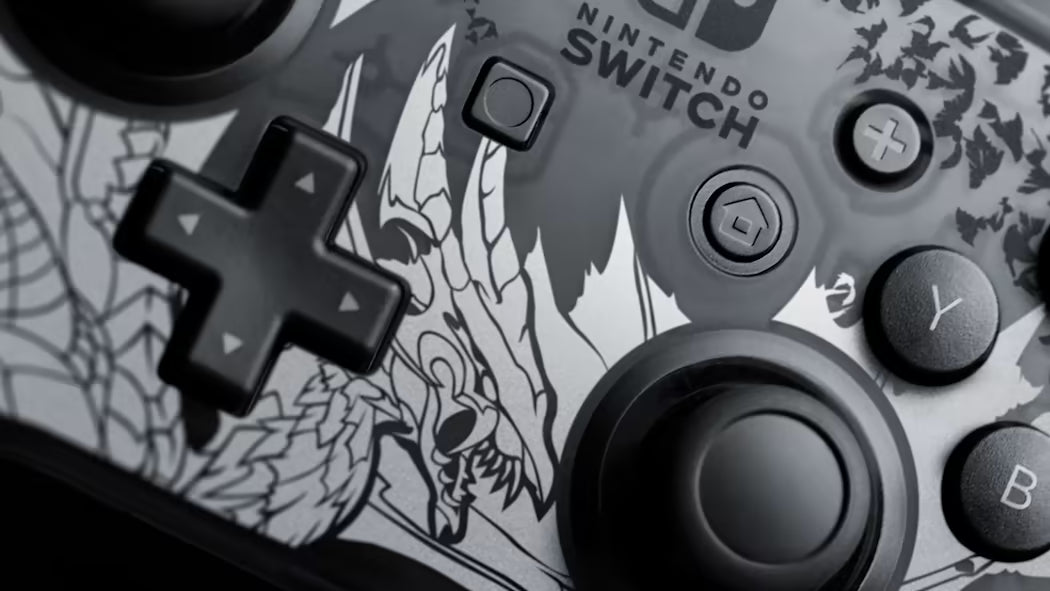 Nintendo Switch Pro Controller - Monster Hunter Rise Sunbreak Edition (Nintendo Switch)