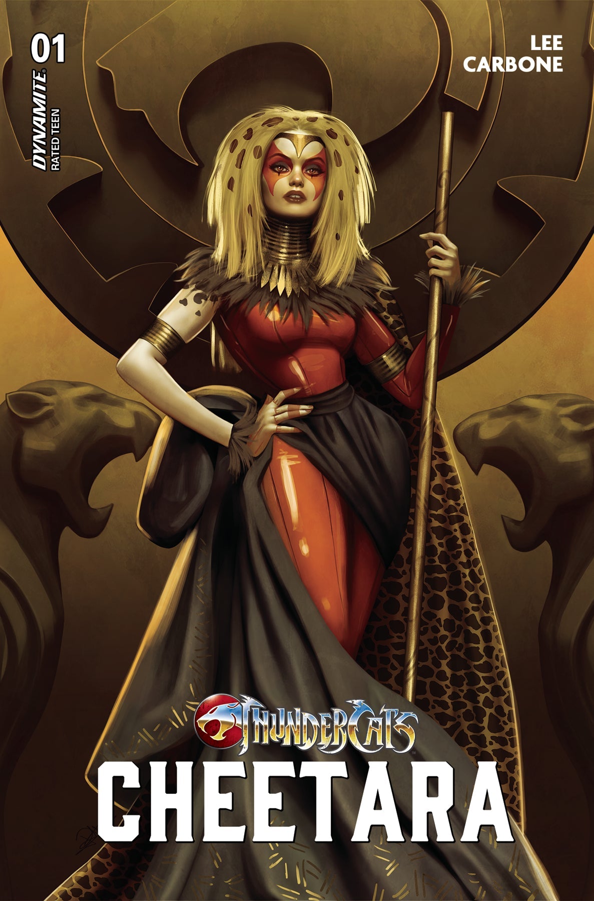 Thundercats Cheetara #1 M 1:10 Rebeca Puebla Foil Variant (07/03/2024) Dynamite