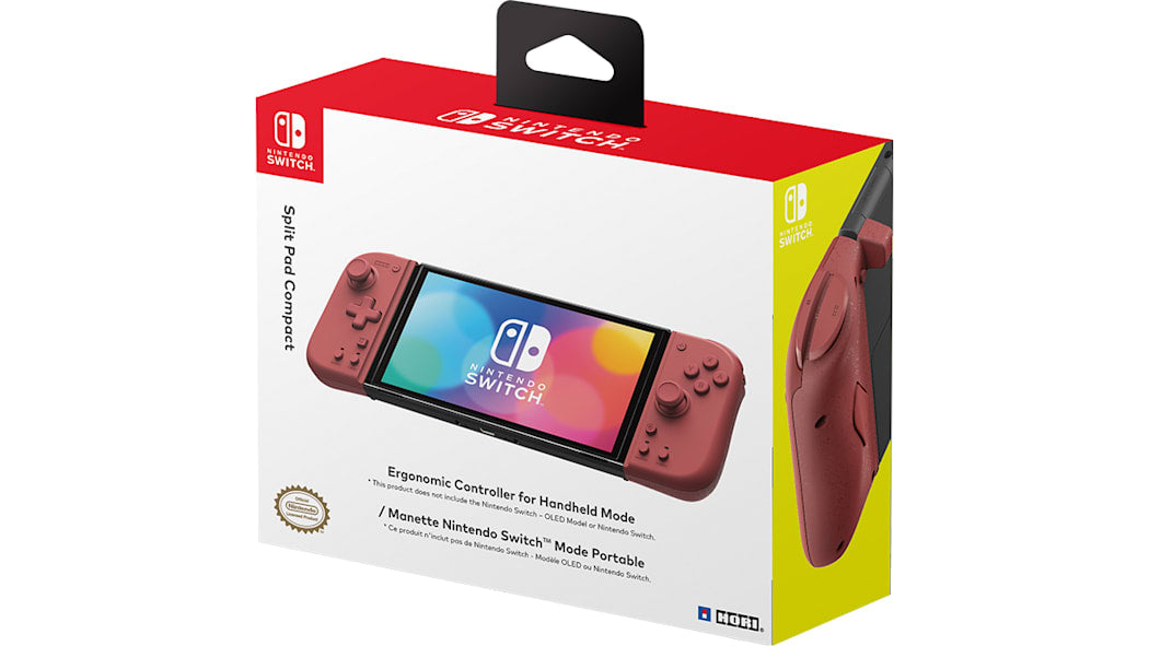HORI Split Pad Compact - Apricot Red (Nintendo Switch)