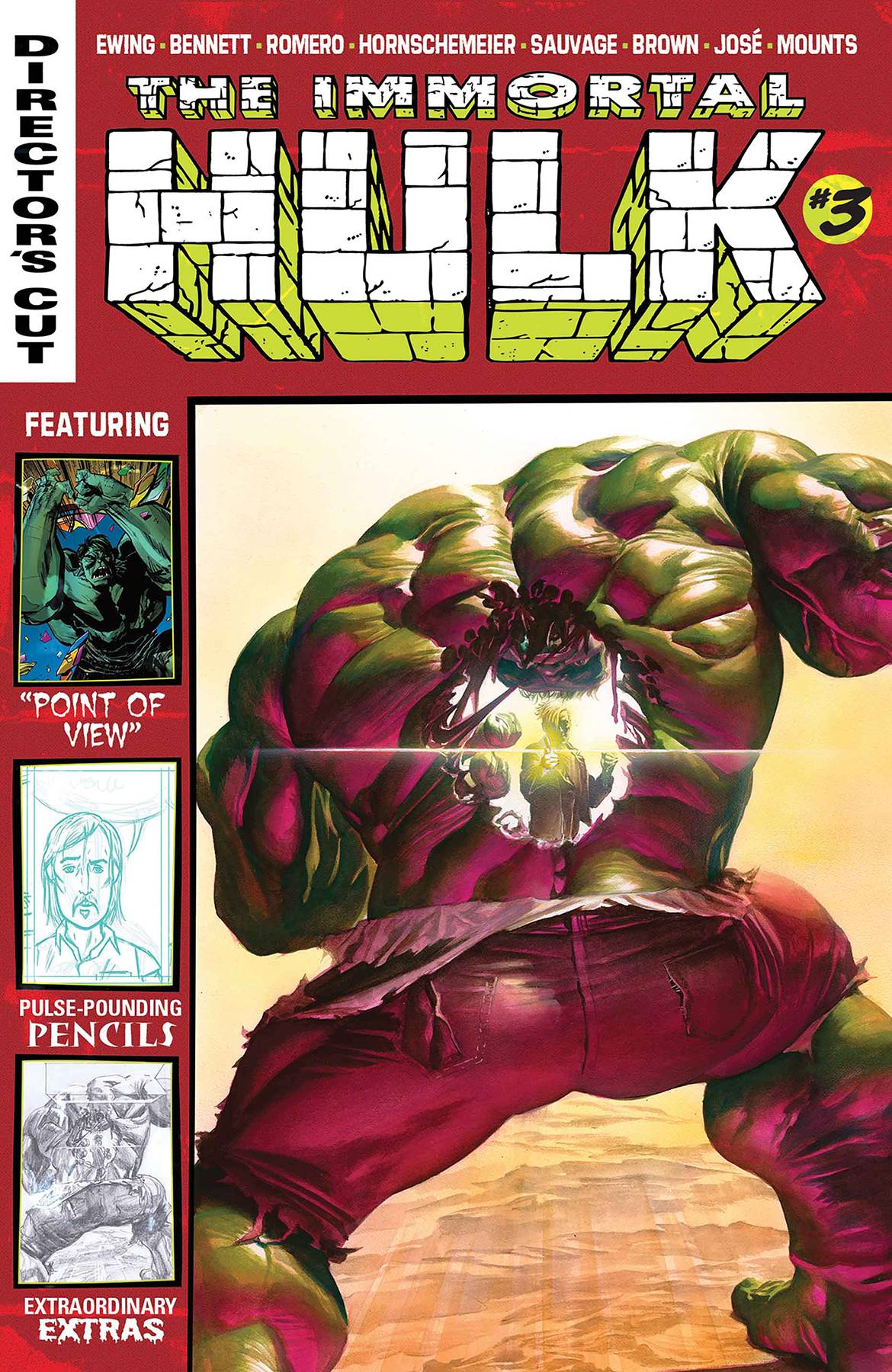 IMMORTAL HULK DIRECTORS CUT #3 (OF 6) Alex Ross Al Ewing (09/11/2019) MARVEL