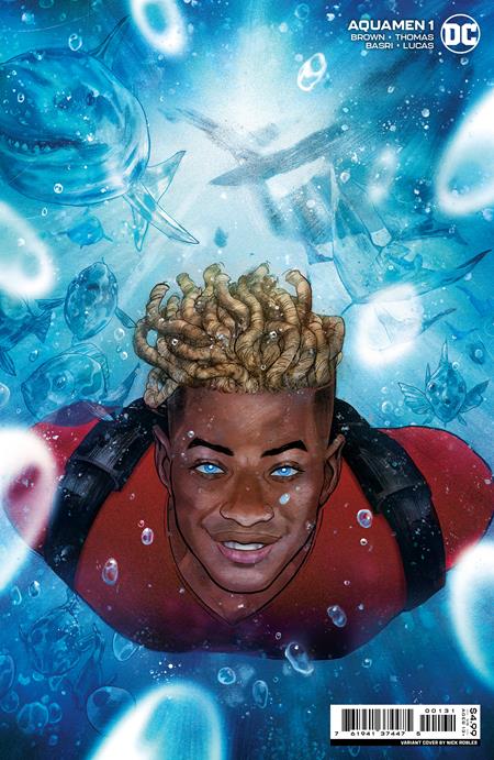 Aquamen #1 C Nick Robles Card Stock Variant (02/22/2022) Dc