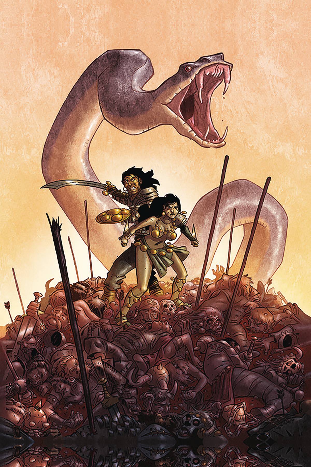 CIMMERIAN QUEEN OF BLACK COAST #1 D PIERRE ALARY Variant (MR) (03/04/2020) ABLAZE