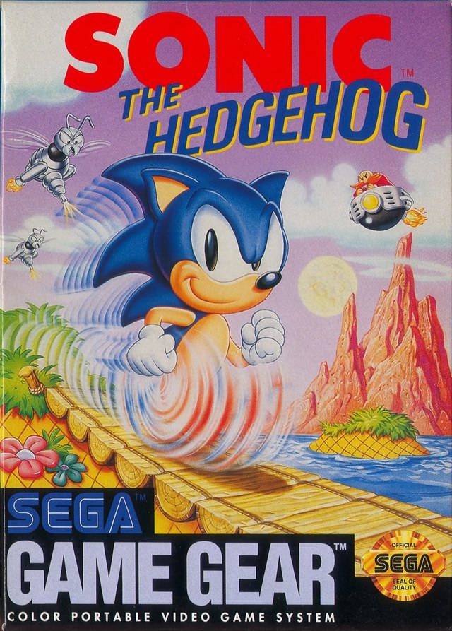 Blue Sega Game Gear + Sonic the Hedgehog Bundle (Sega Game Gear)