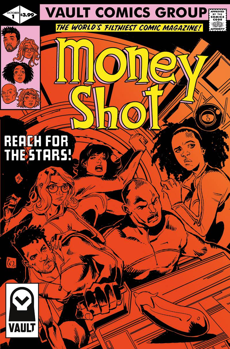 MONEY SHOT #1 B TIM DANIEL Variant Fantastic Four 220 Homage John Byrne (MR) (10/23/2019) Vault