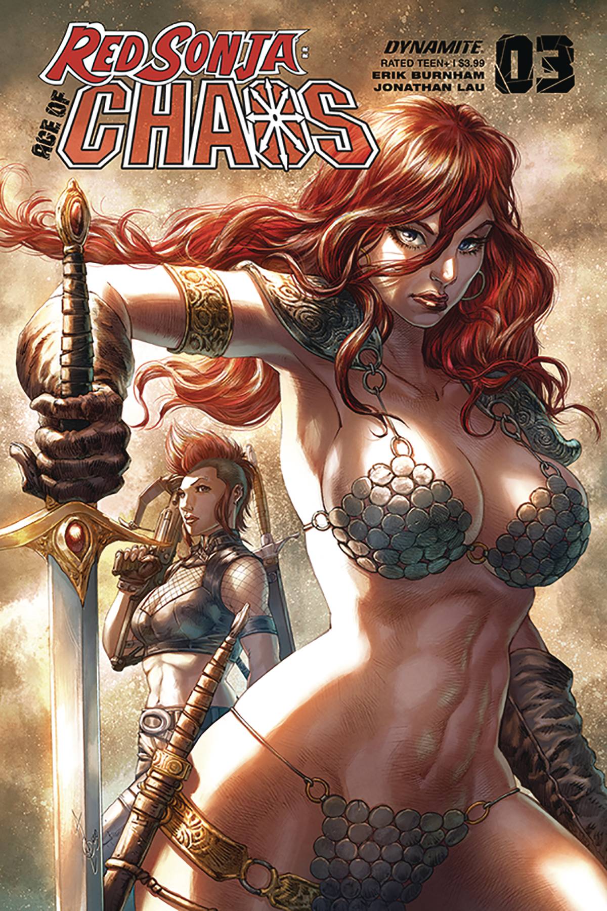RED SONJA AGE OF CHAOS #3 B Alan QUAH Variant (03/18/2020) DYNAMITE