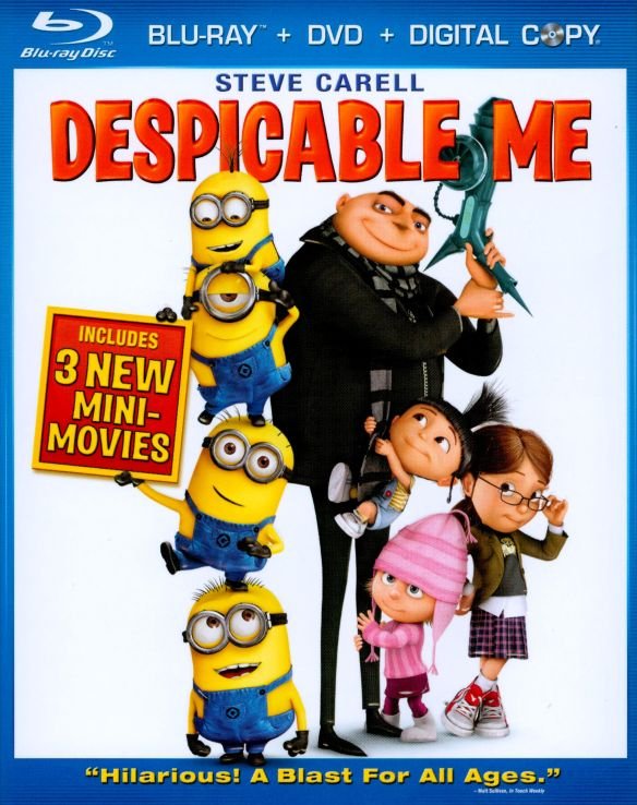 Despicable Me Widescreen (BLU-RAY + DVD) (Pre-Owned)