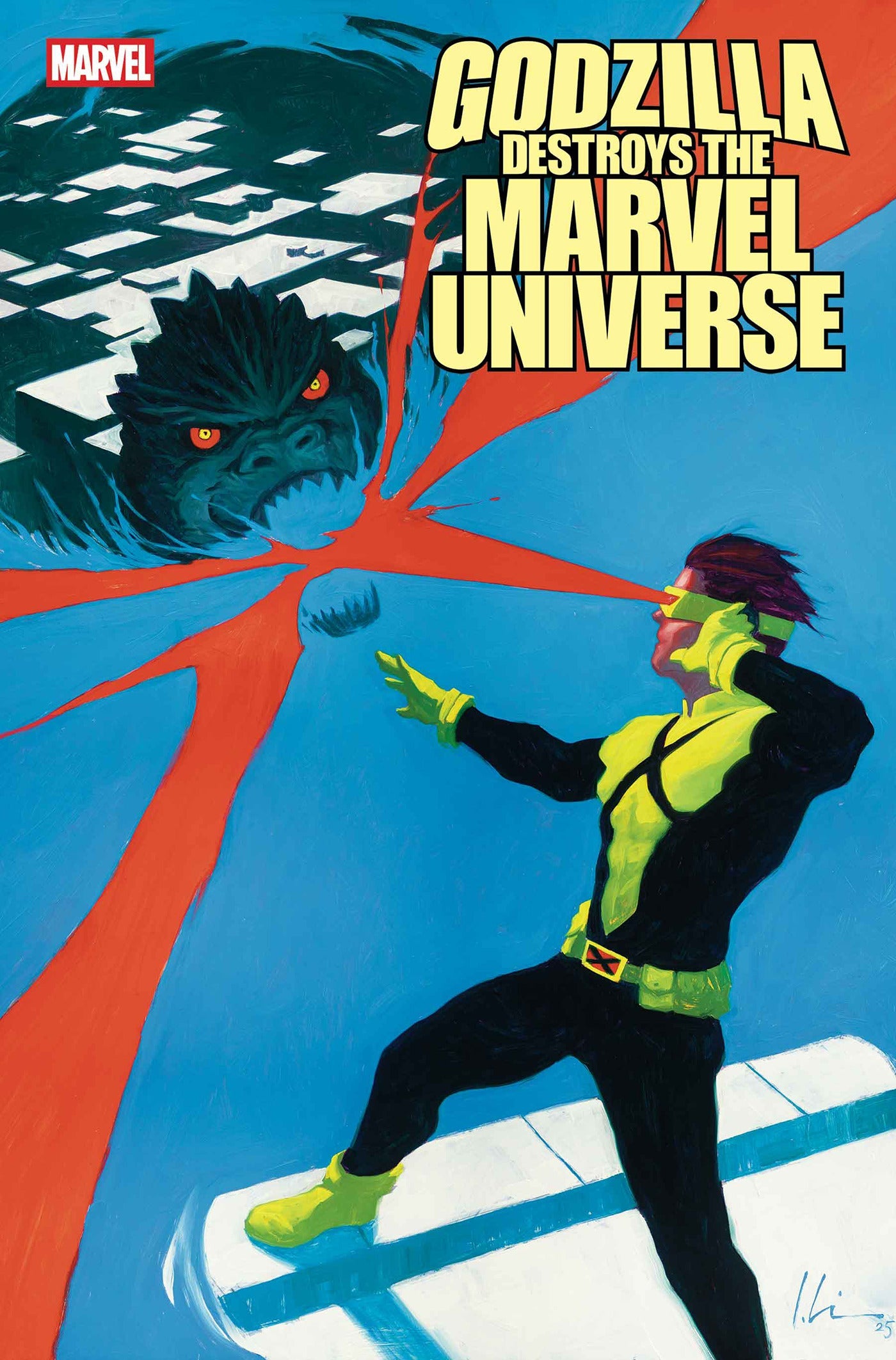 Godzilla Destroys The Marvel Universe #3 F 1:25 Jeremy Wilson Variant (09/24/2025) Marvel