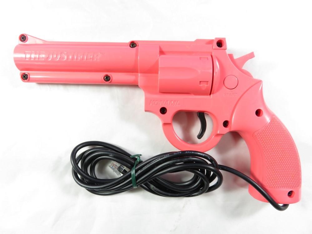Konami "The Justifier" Player 2 Light Gun Pink (Genesis)