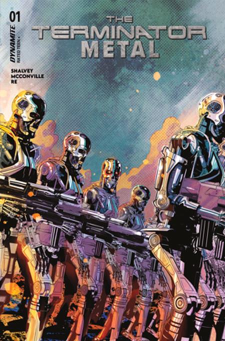 Terminator Metal #1 C Sebastian Piriz Variant (10/29/2025) Dynamite