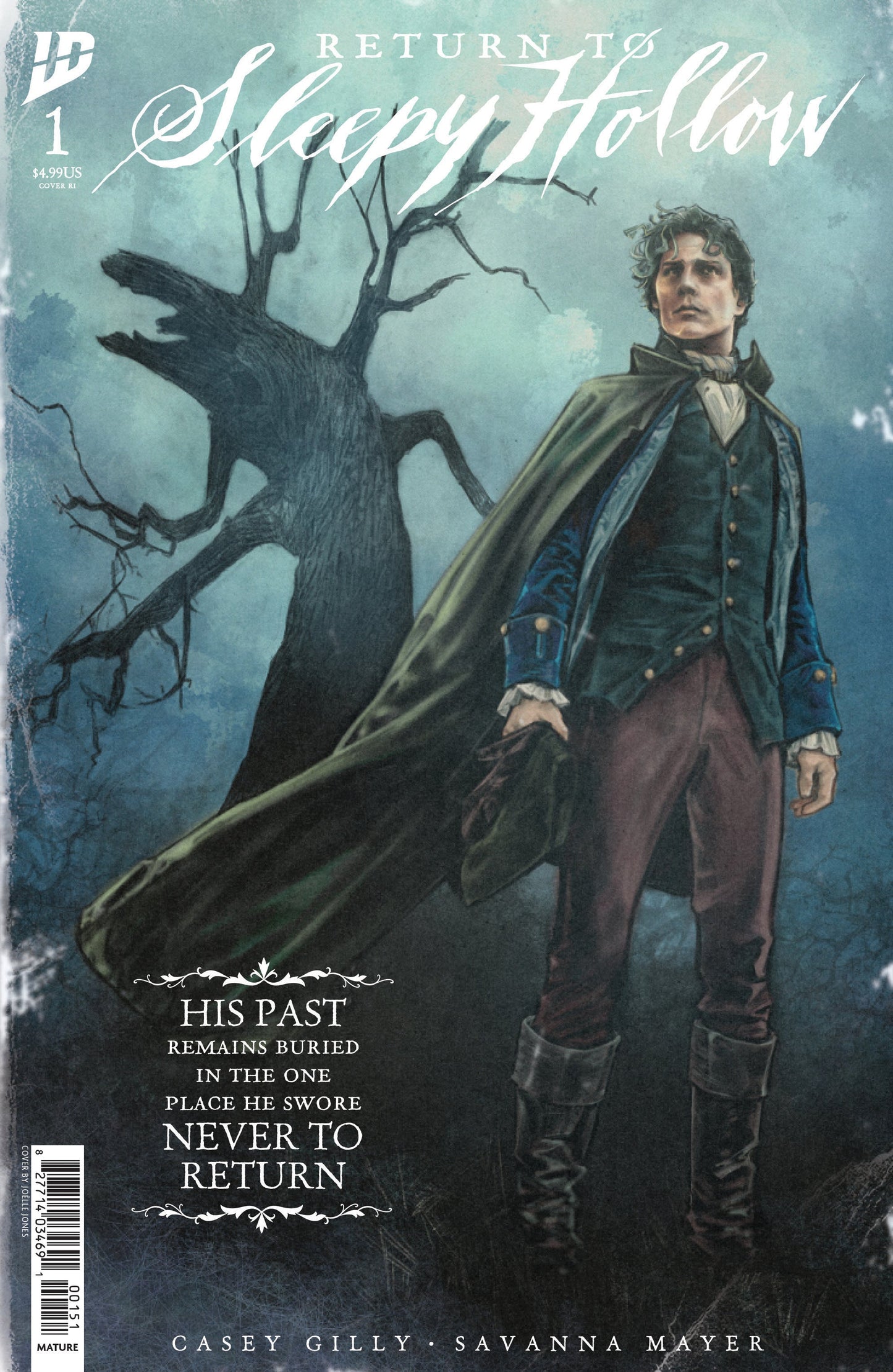 Return To Sleepy Hollow #1 E 1:25 Joelle Jones (10/29/2025) Idw