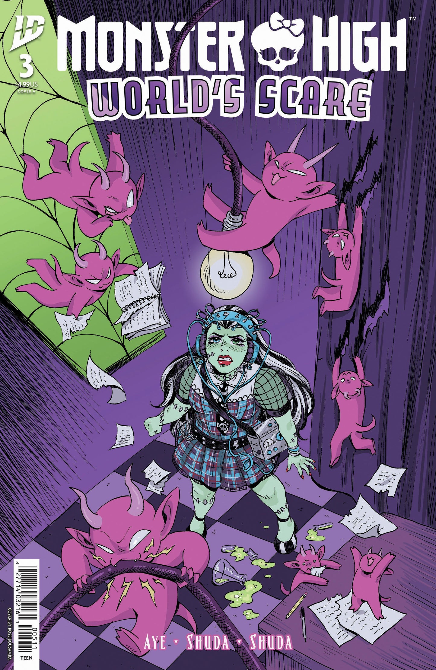 Monster High World'S Scare #3 A Rose Bousamra (10/22/2025) Idw