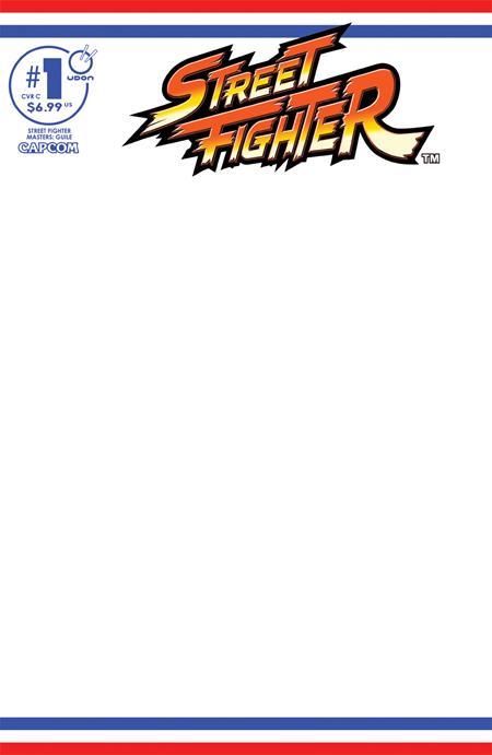 Street Fighter Masters Guile #1 (One Shot) C Blank Sketch Variant (12/31/2025) Udon