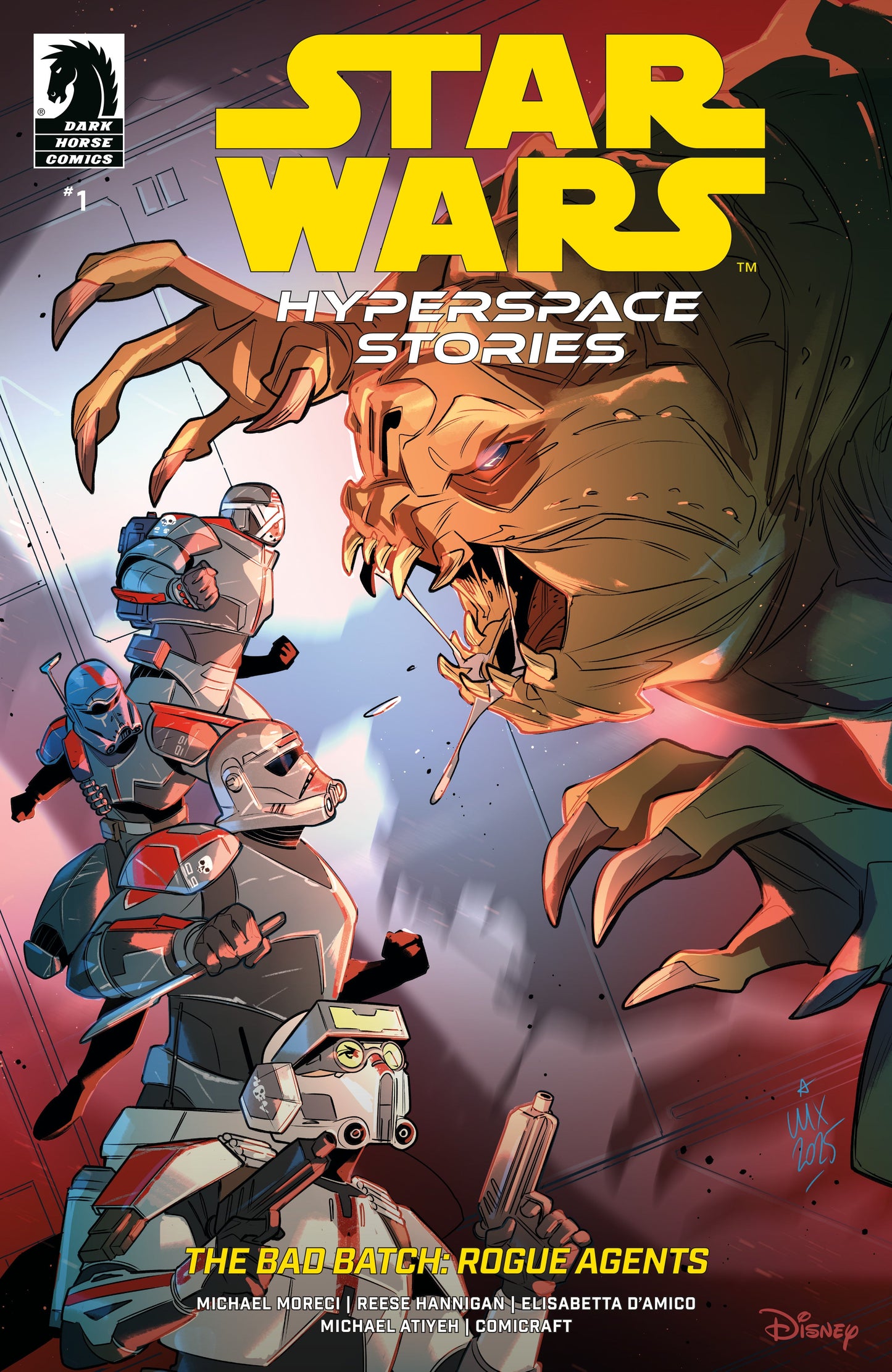 Star Wars Hyperspace Stories The Bad Batch Rogue Agents #1 A Valeria Favoccia (12/17/2025) Dark Horse