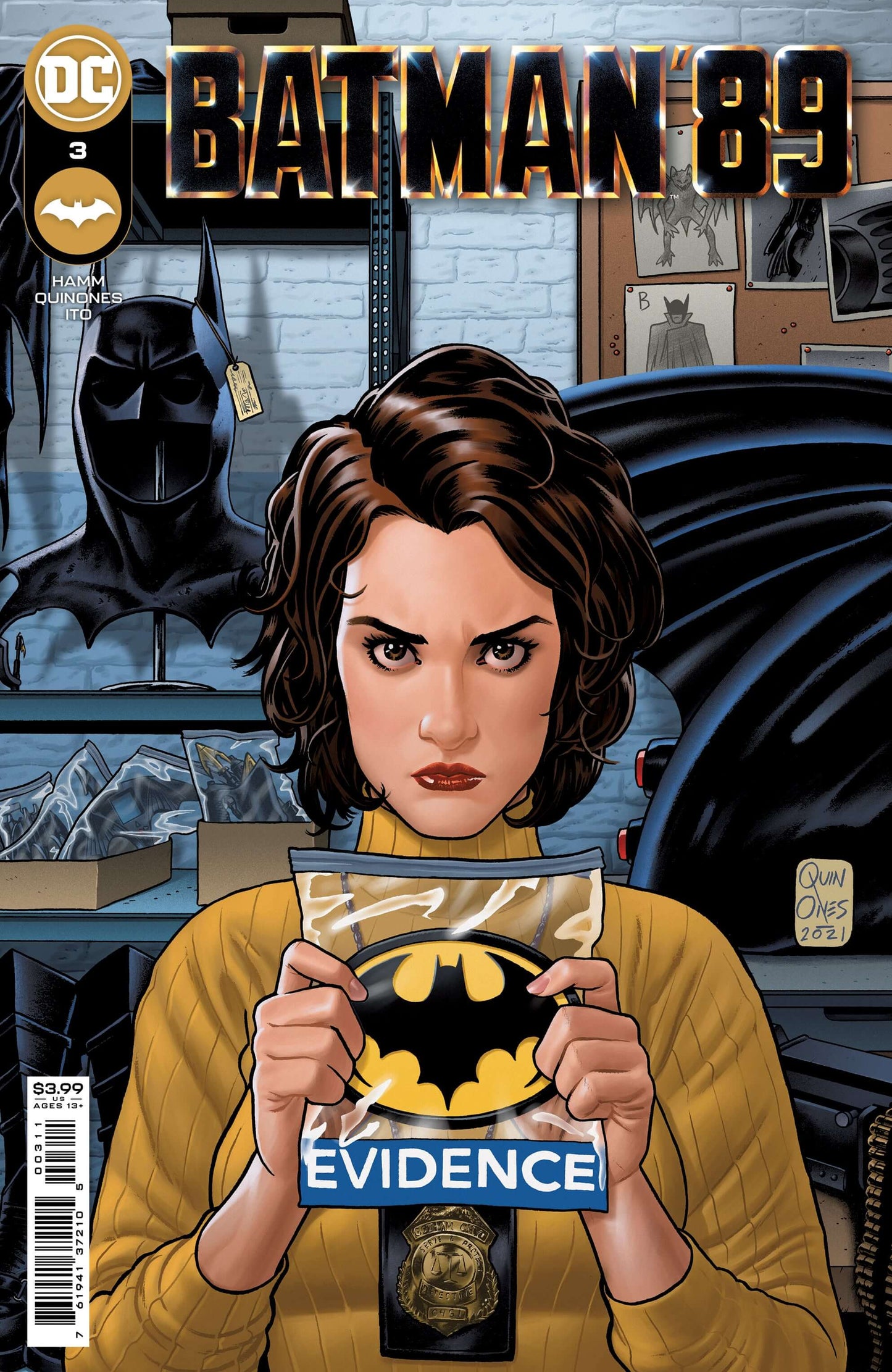 Batman 89 #3 (Of 6) A Joe Quinones Sam Hamm (10/12/2021) Dc