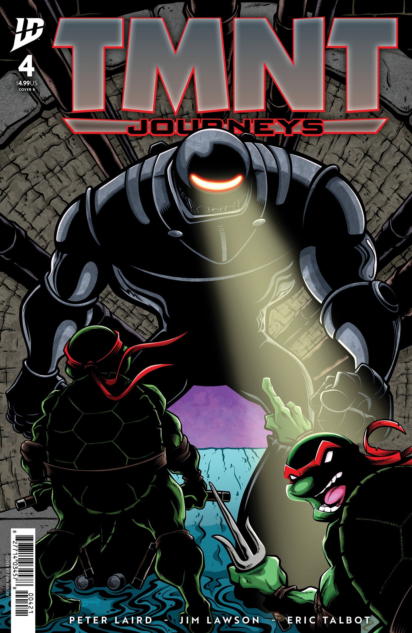 Teenage Mutant Ninja Turtles Tmnt Journeys #4 B Dan Berger (12/17/2025) Idw