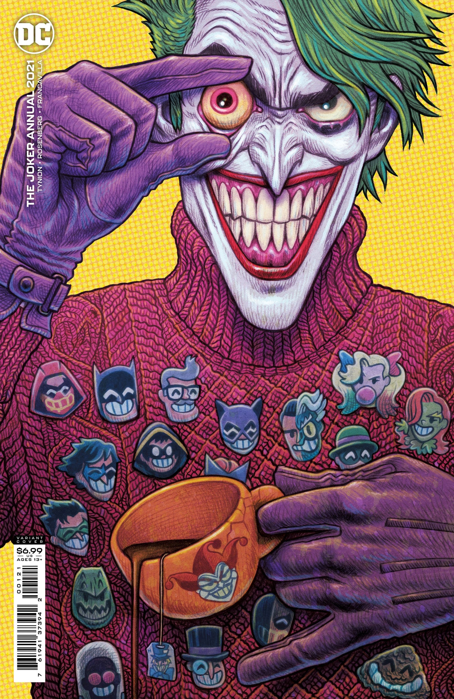 Joker 2021 Annual #1 (One Shot) B Dan Hipp Card Stock Variant (11/30/2021) Dc