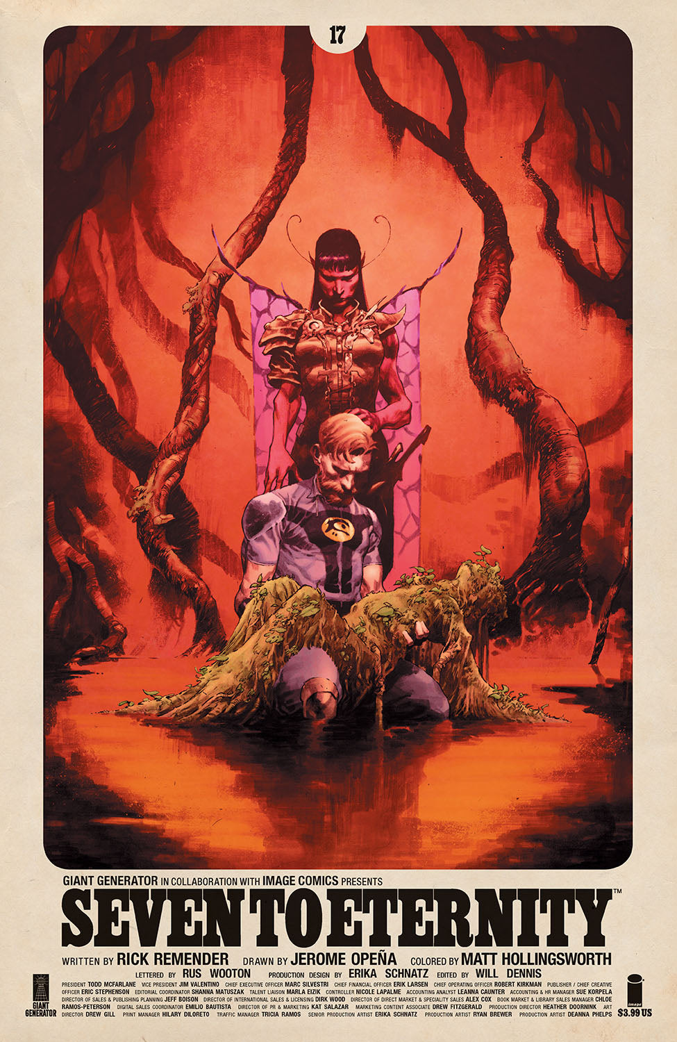 Seven To Eternity #17 A Jerome Opena Rick Remender (08/04/2021) Image