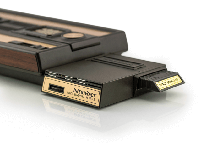 Intellivision System with Intellivoice Voice Synthesis Attachment (Intellivision)