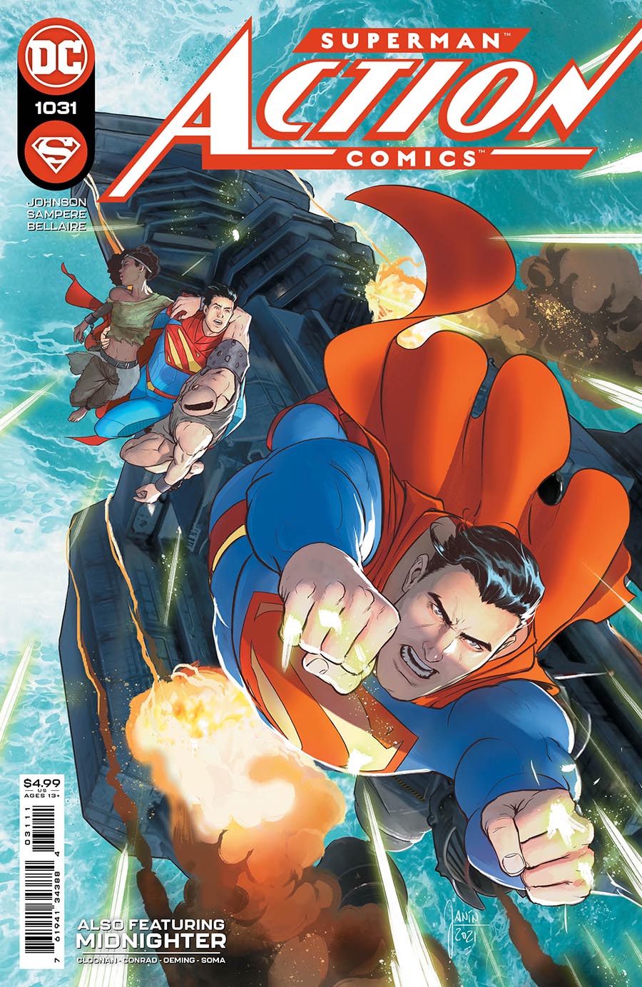 Superman Action Comics #1031 A Mikel Janin Phillip Kennedy Johnson (05/25/2021) Dc