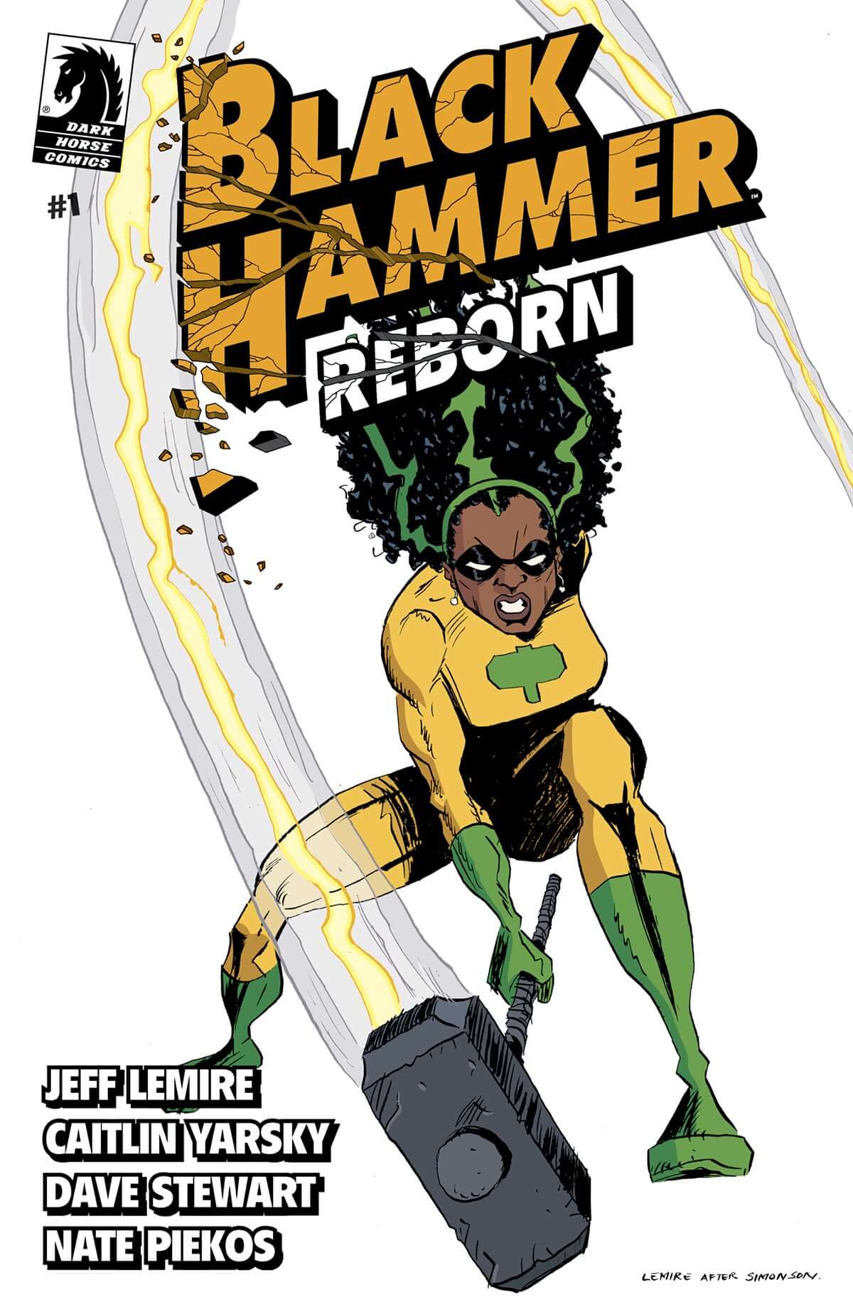 Black Hammer Reborn #1 B Jeff Lemire Mighty Thor 337 Homage Variant (06/23/2021) Dark Horse
