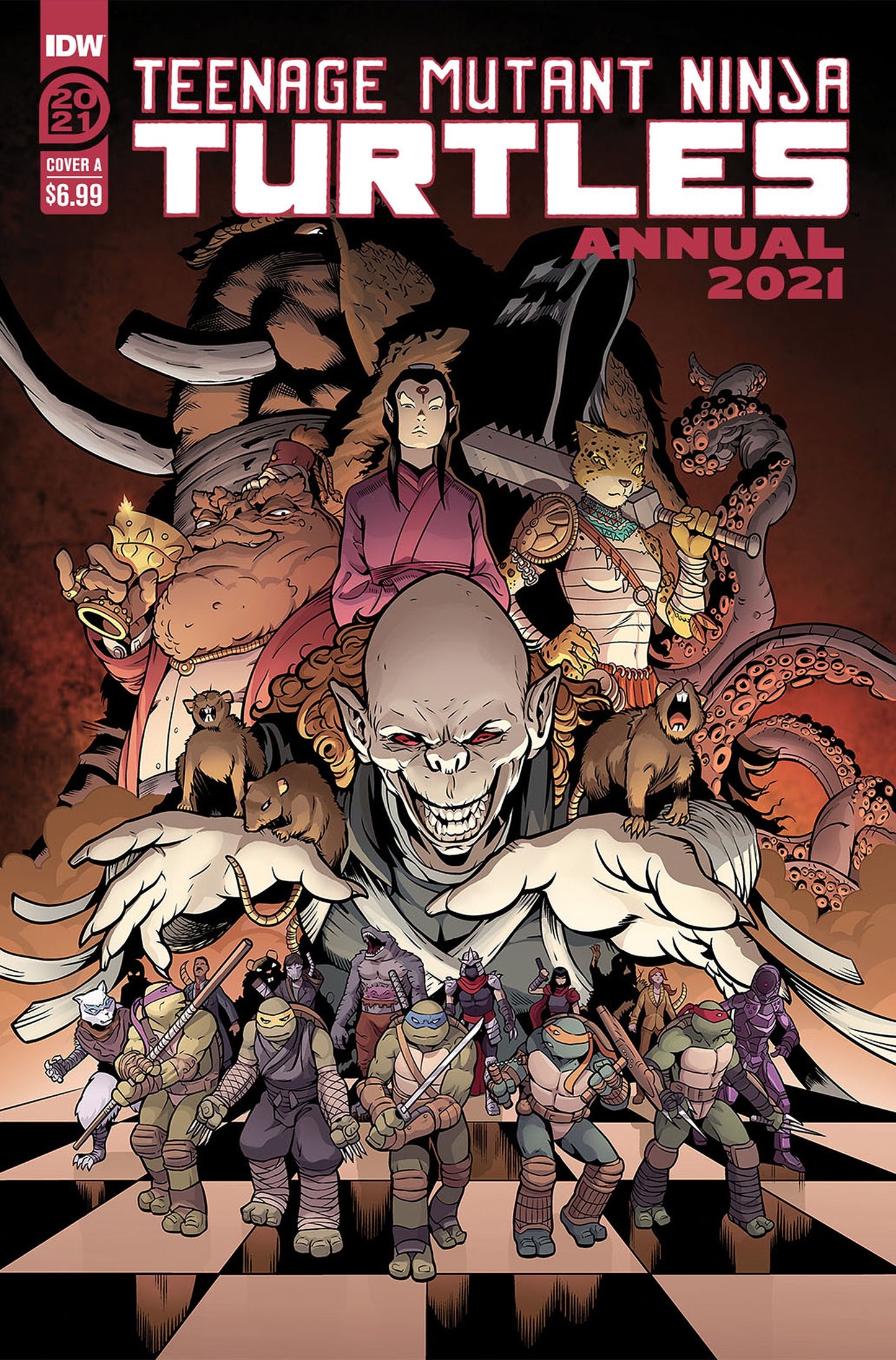 Tmnt Annual 2021 A Casey Maloney Teenage Mutant Ninja Turtles (07/28/2021) Idw