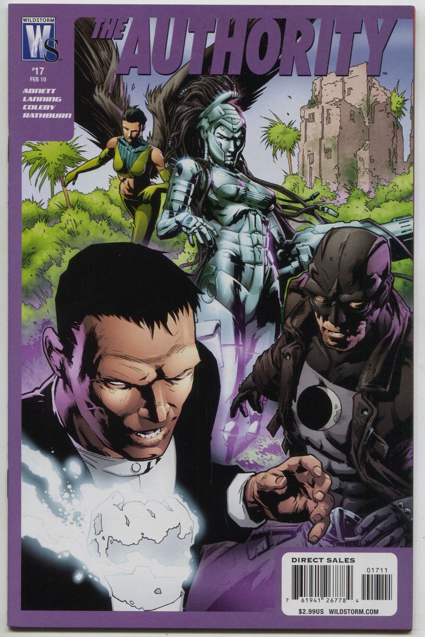 Authority 17 5th Series Wildstorm 2008 NM Simon Coleby