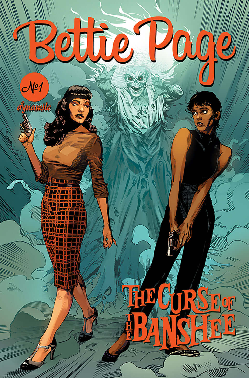 Bettie Page & Curse Of The Banshee #1 C Stephen Mooney Variant (06/02/2021) Dynamite