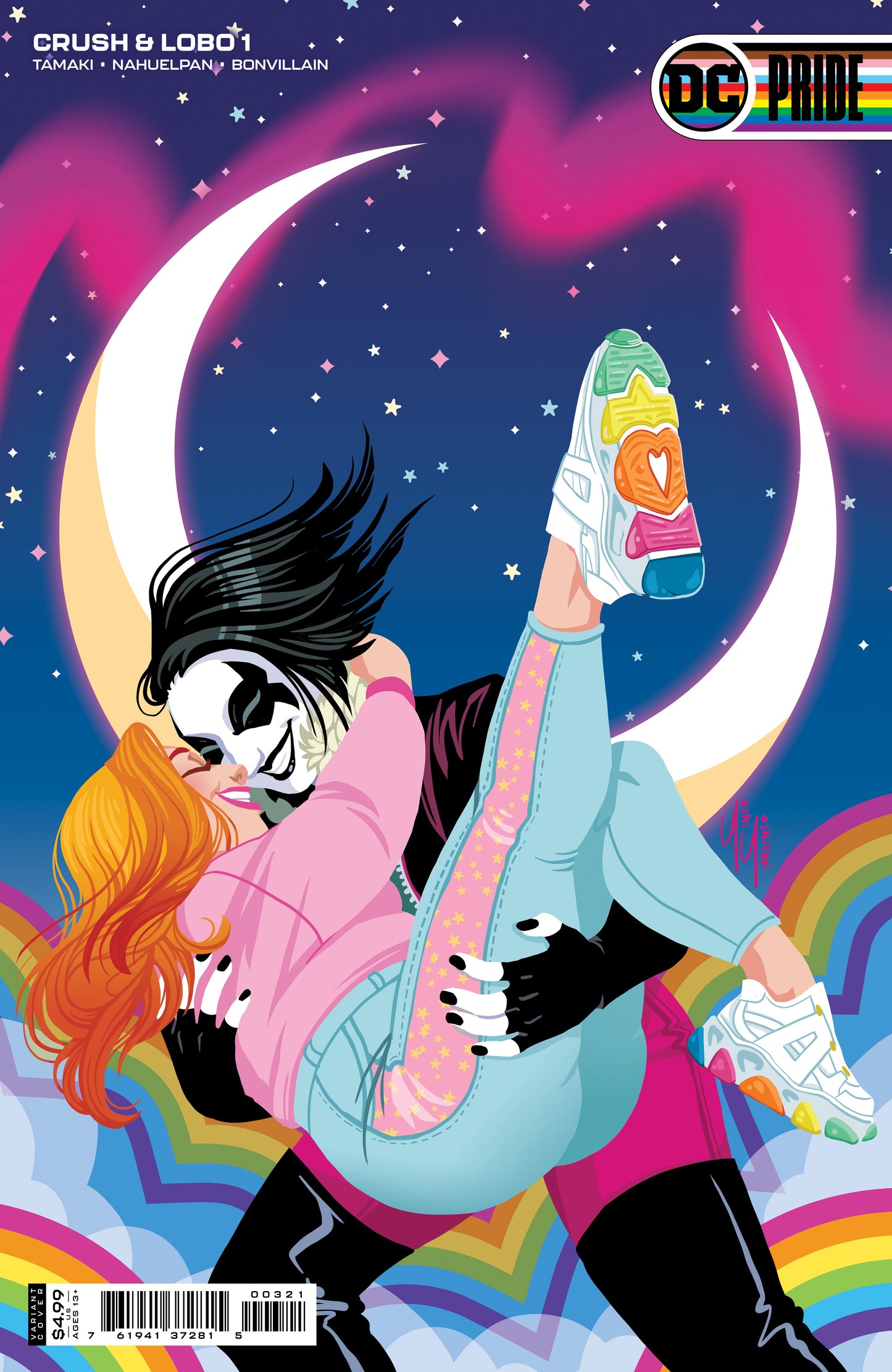 Crush & Lobo #1 (Of 8) B Yoshi Yoshitani Pride Month Card Stock Variant(06/01/2021) Dc