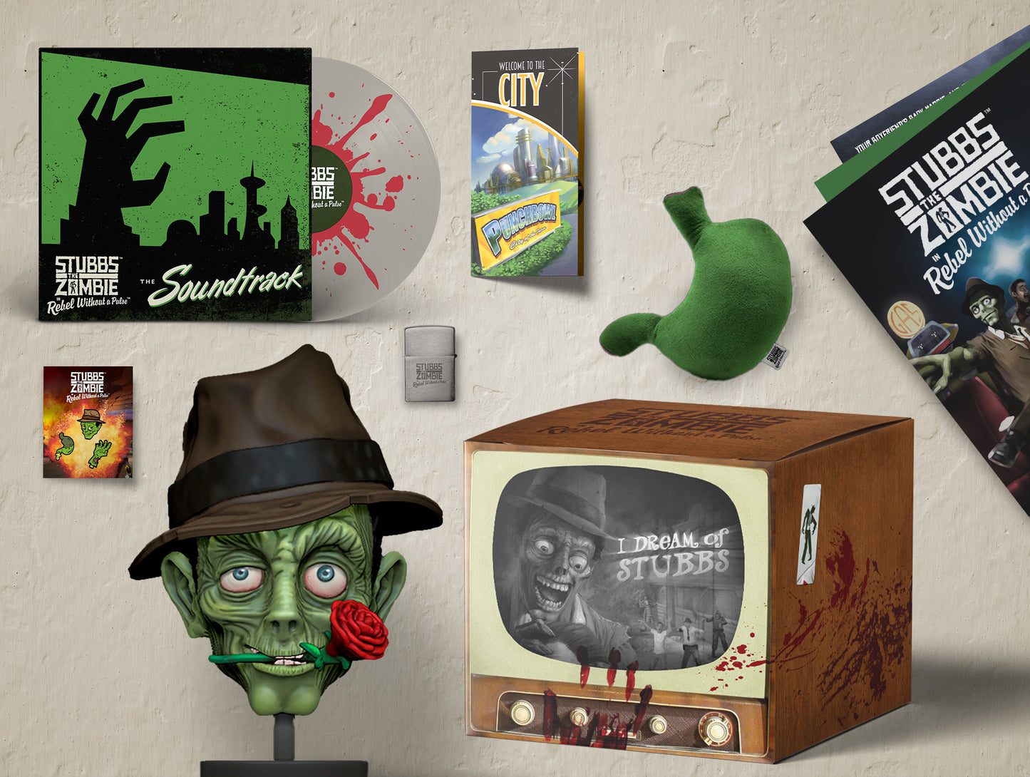 Stubbs The Zombie in Rebel Without a Pulse I Dream of Stubbs Collector’s Edition (PlayStation 4)