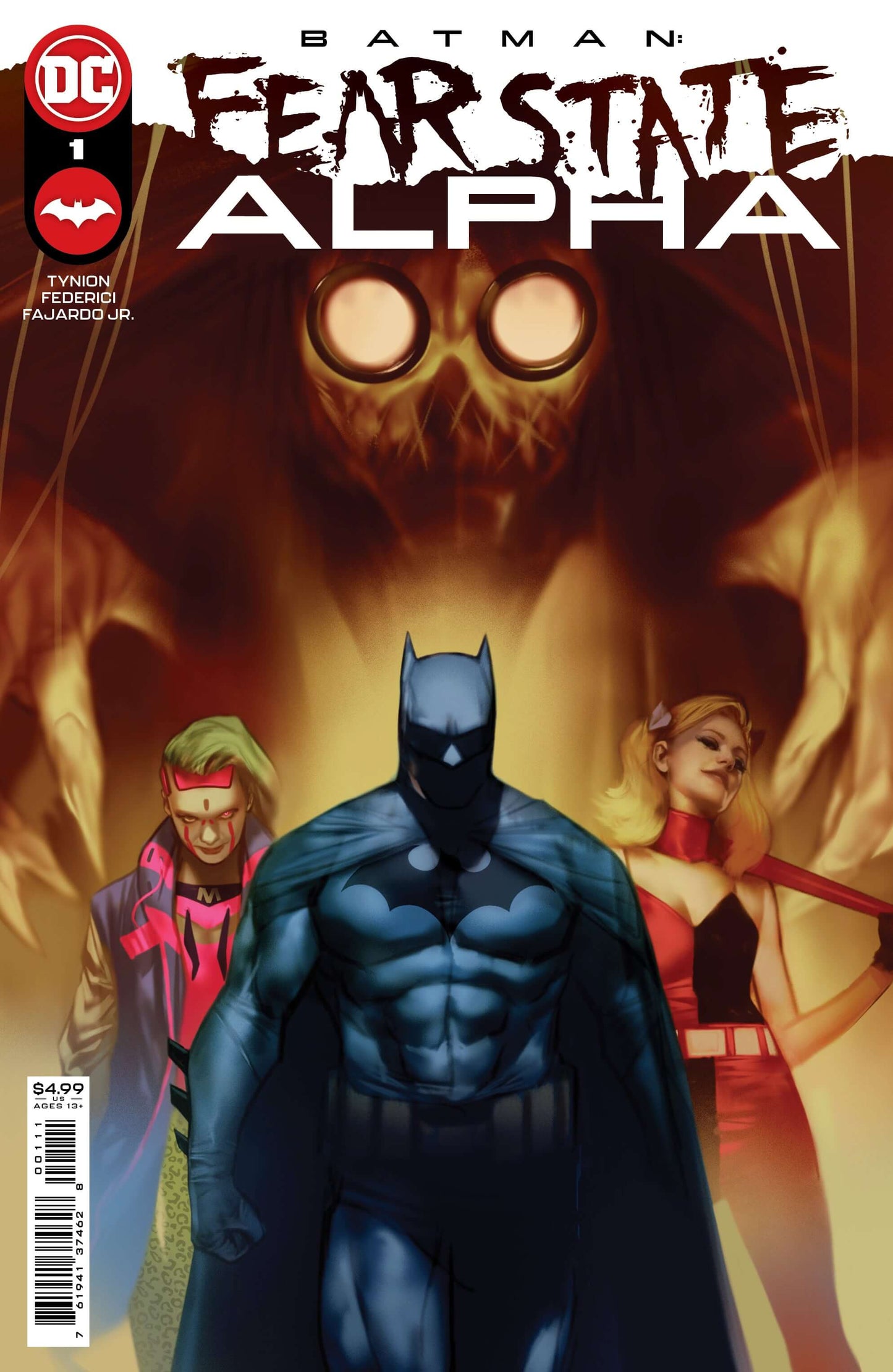 Batman Fear State Alpha #1 (One Shot) A Ben Oliver James Tynion IV (08/31/2021) Dc