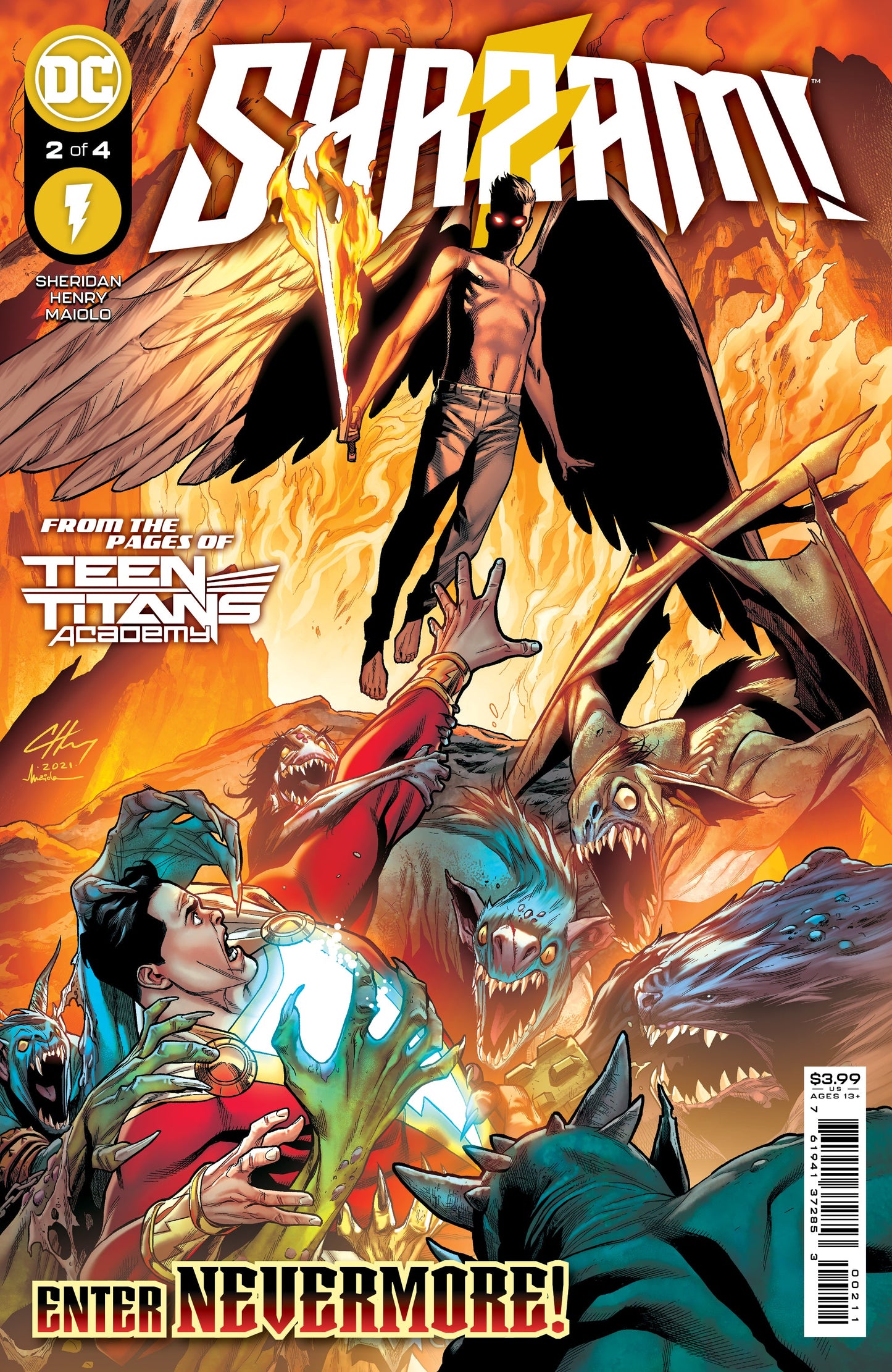 Shazam #2 (Of 4) A Clayton Henry Tim Sheridan (08/17/2021) Dc