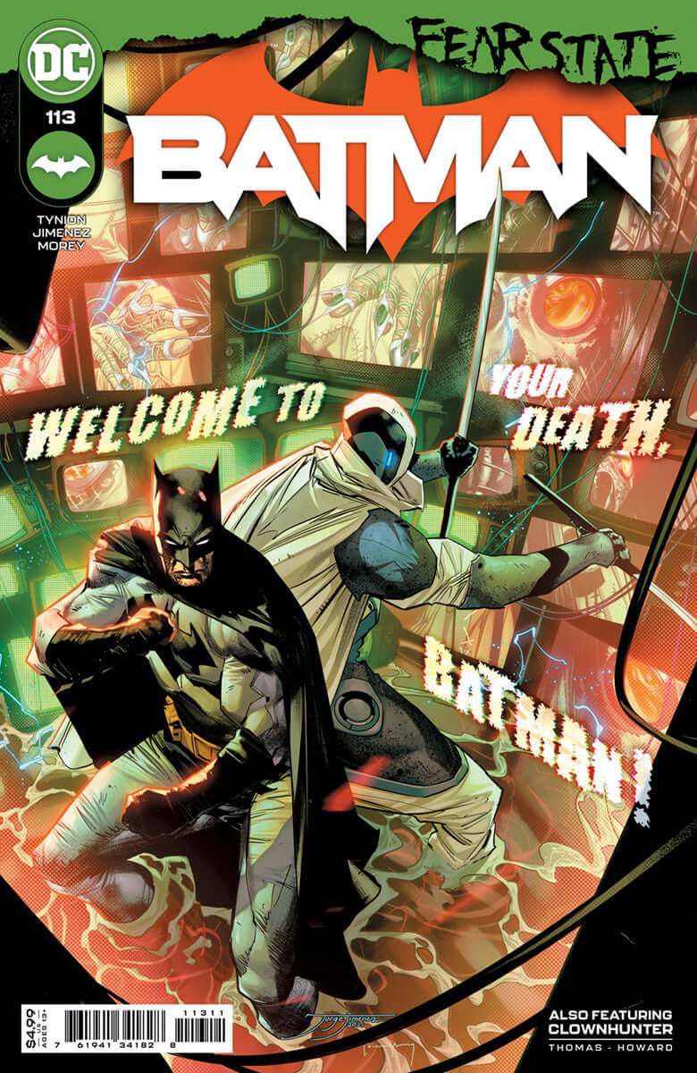 Batman #113 A Jorge Jimenez James Tynion IV (Fear State) (09/21/2021) Dc