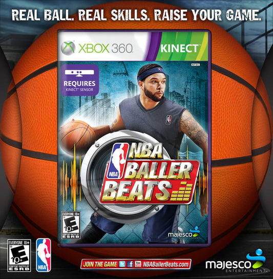 NBA Baller Beats w/ Spalding Basketball (Xbox 360)