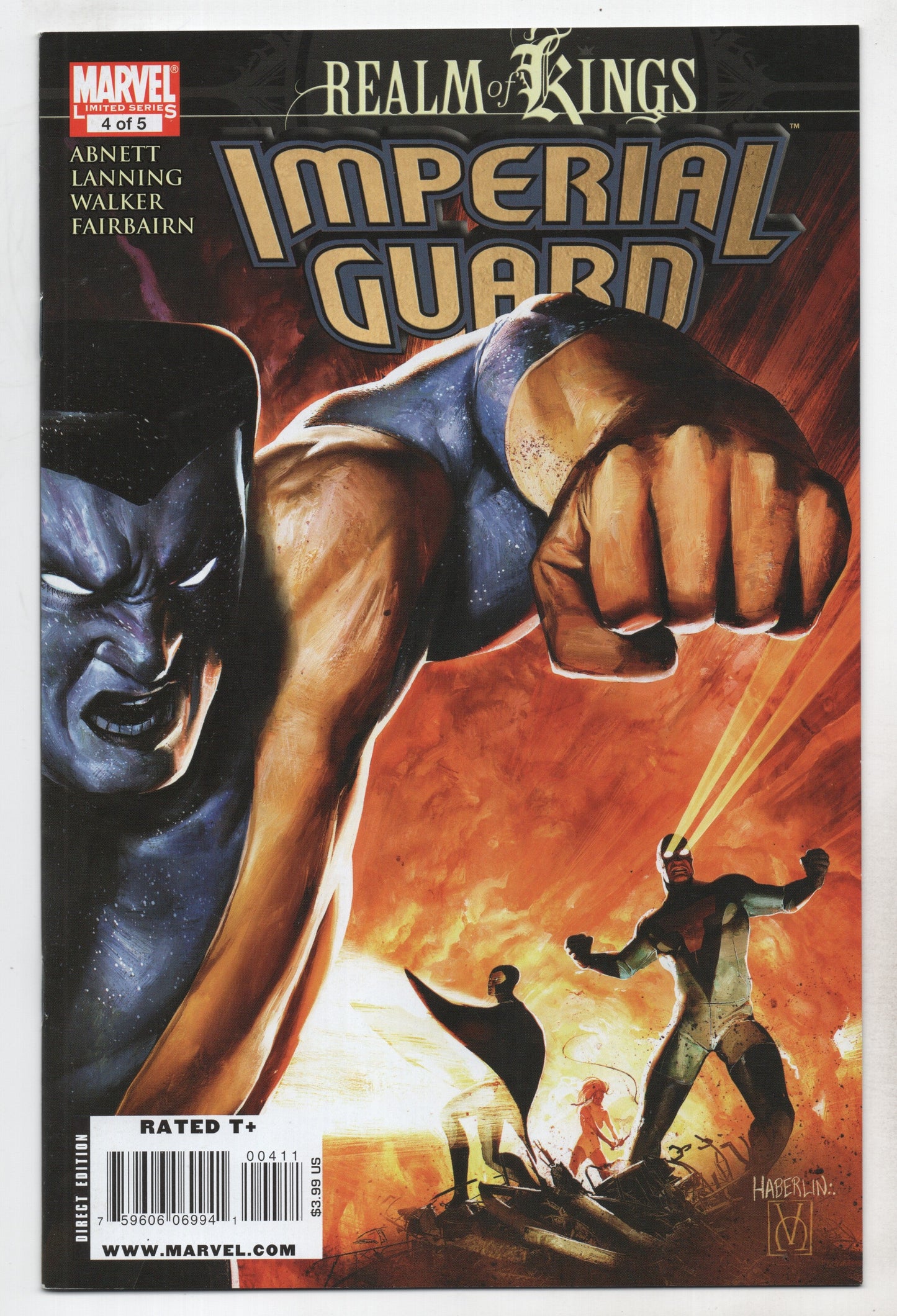 Realm Of Kings Imperial Guard #4 (Of 5) Marvel 2010 Dan Abnett Brian Haberlain