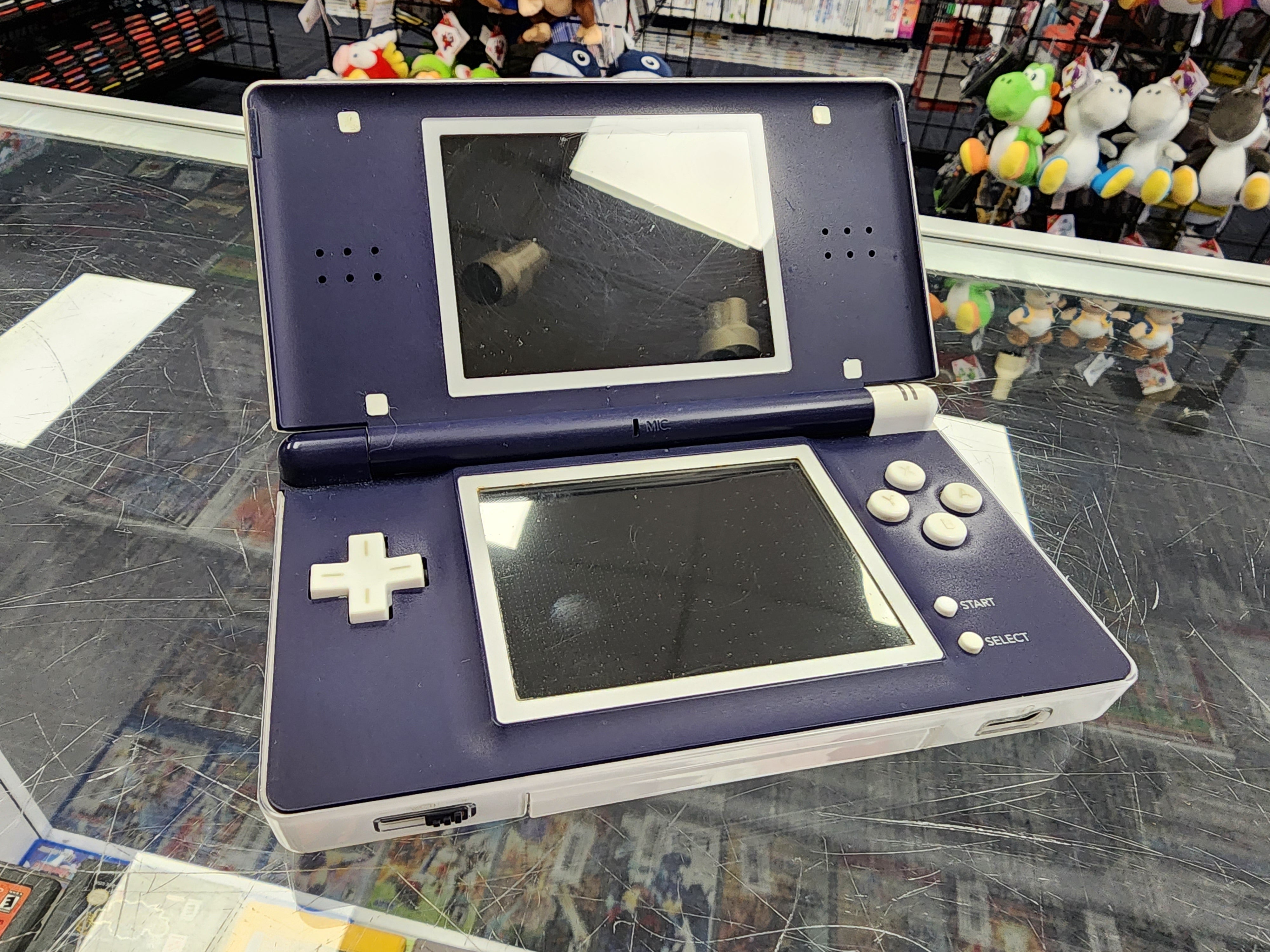 Navy Blue Nintendo Ds Lite Custom Nintendo DS Lite With Enamel