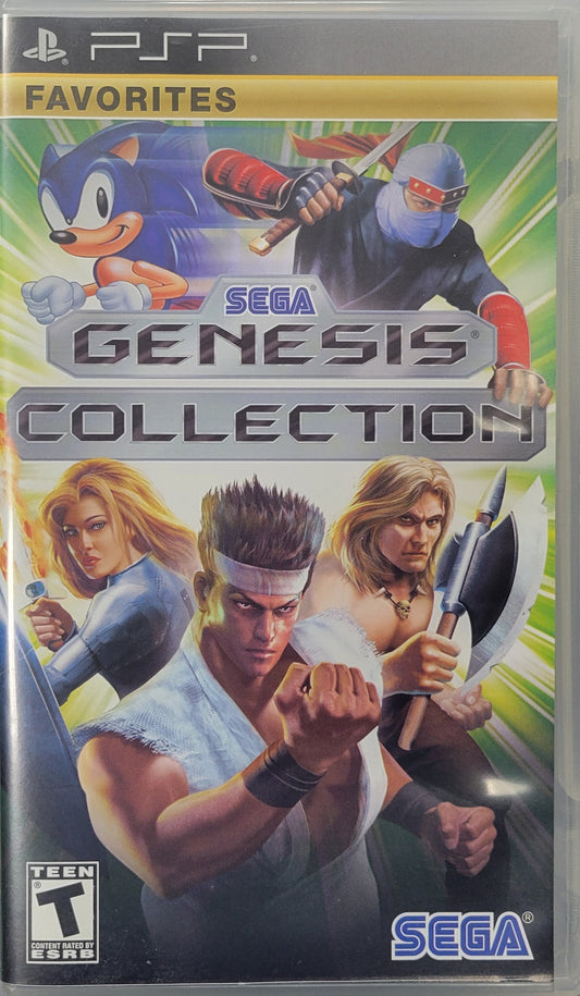 SEGA Genesis Collection (Favorites) (PSP)