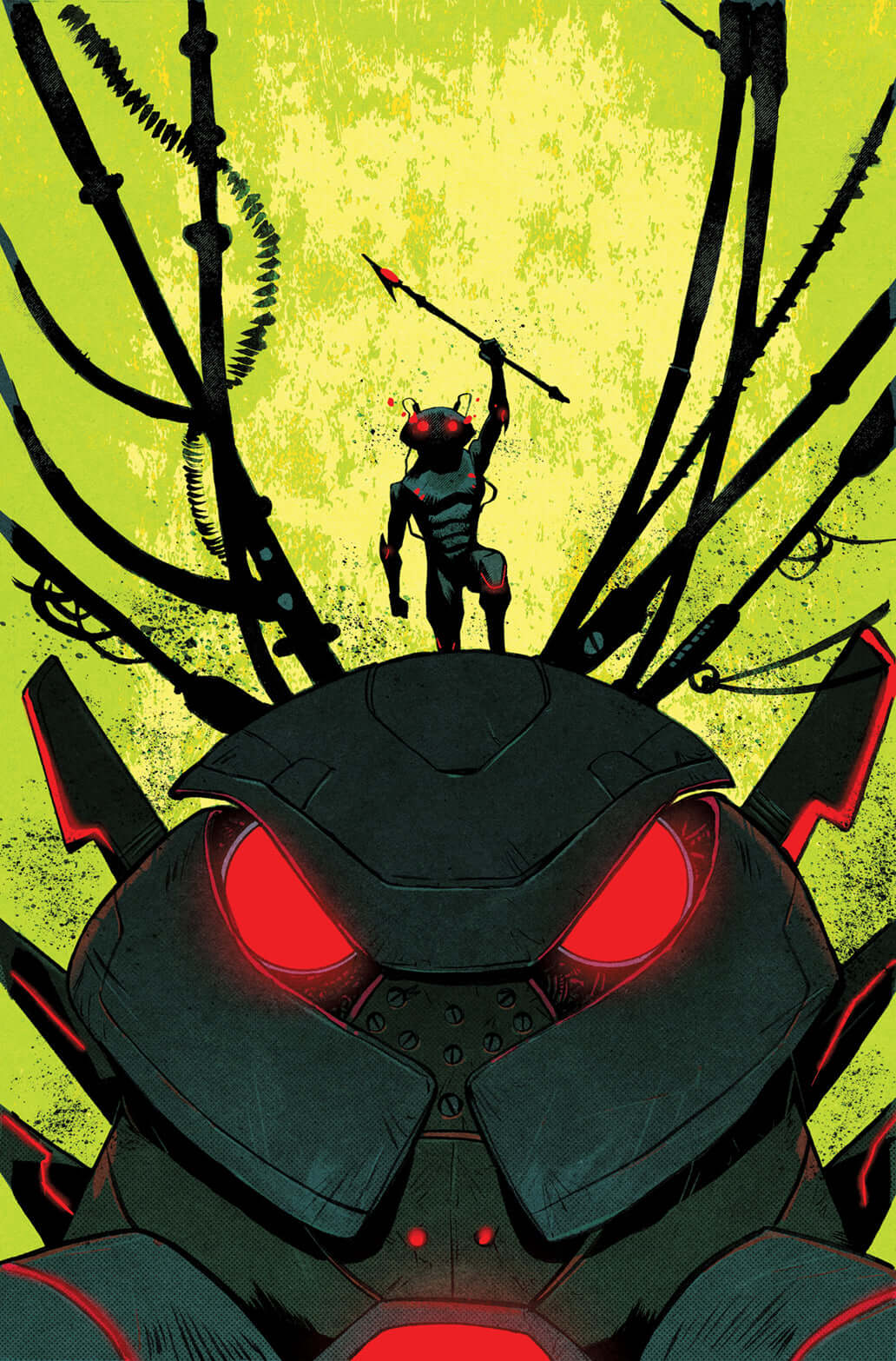 Black Manta #5 (Of 6) B Sanford Greene Card Stock Variant (01/11/2022) Dc