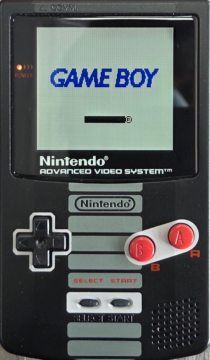 Custom Modded Nintendo Edition Gameboy Color w/ Laminated Backlit Mod (Gameboy Color)